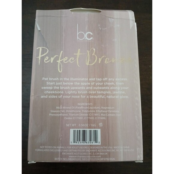 Beauty Concepts Perfect Bronze Ultra-Radiant Illuminating Bronzer NEW Open Box - Picture 5 of 8